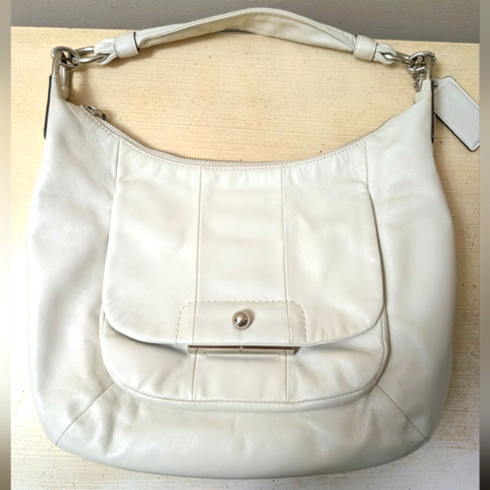Coach Kristen Leather Shoulder Bag